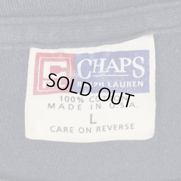 画像2: 90's CHAPS RALPH LAUREN L/S Tシャツ "MADE IN USA" (2)