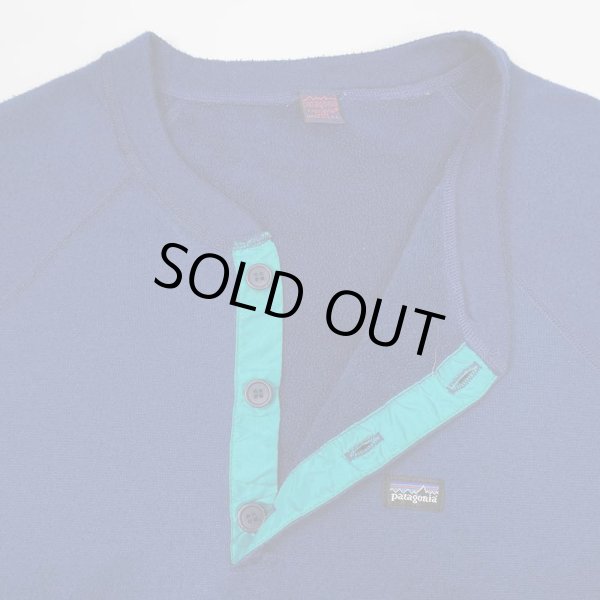 画像4: 98's Patagonia Capilene ヘンリーネック フリースカットソー "MADE IN USA" (4)