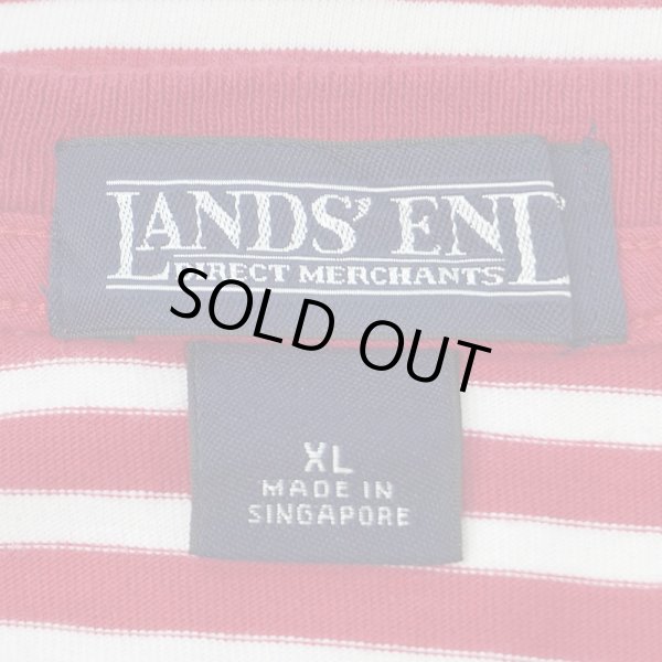 画像2: 00's LANDS' END ボーダーTシャツ (2)