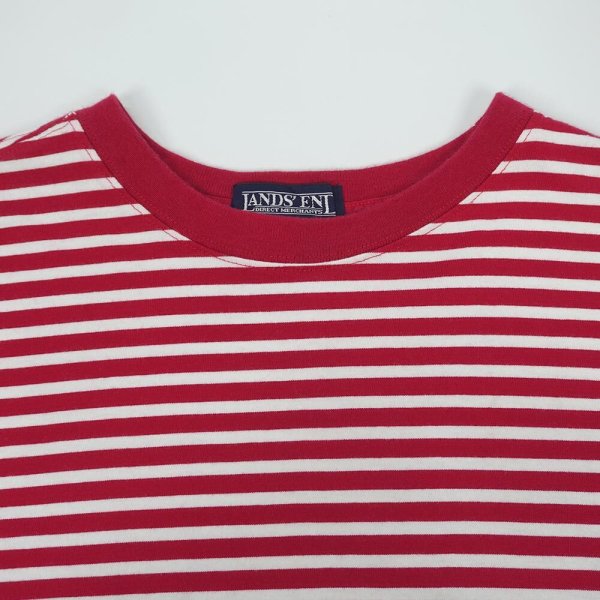 画像3: 00's LANDS' END ボーダーTシャツ (3)