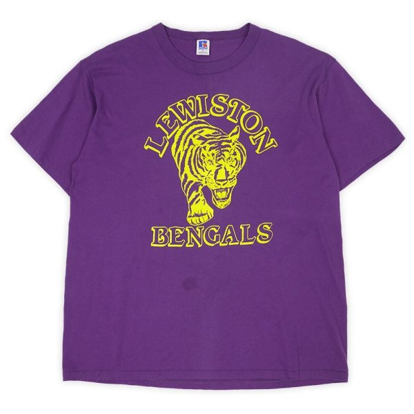 画像1: 80's Lewiston Bengals プリントTシャツ "MADE IN USA / RUSSELL Body" (1)