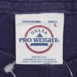 画像2: Early 00's DELTA L/S Tシャツ "FADE NAVY" (2)
