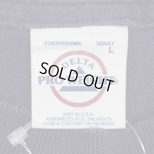 画像2: Early 00's DELTA L/S Tシャツ "FADE NAVY" (2)