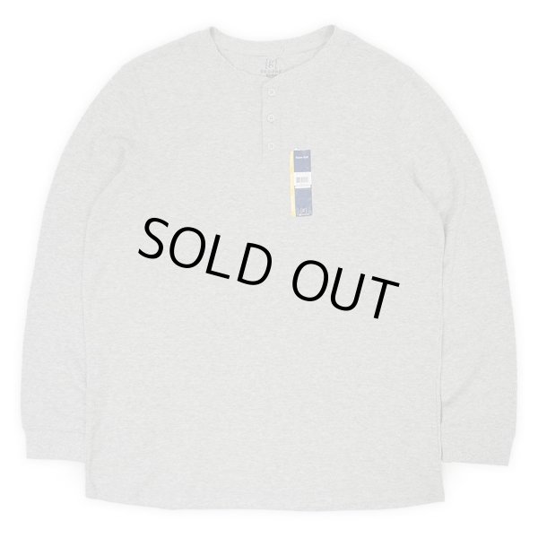 画像1: 00's GEORGE ヘンリーネック サーマルカットソー "DEADSTOCK" (1)