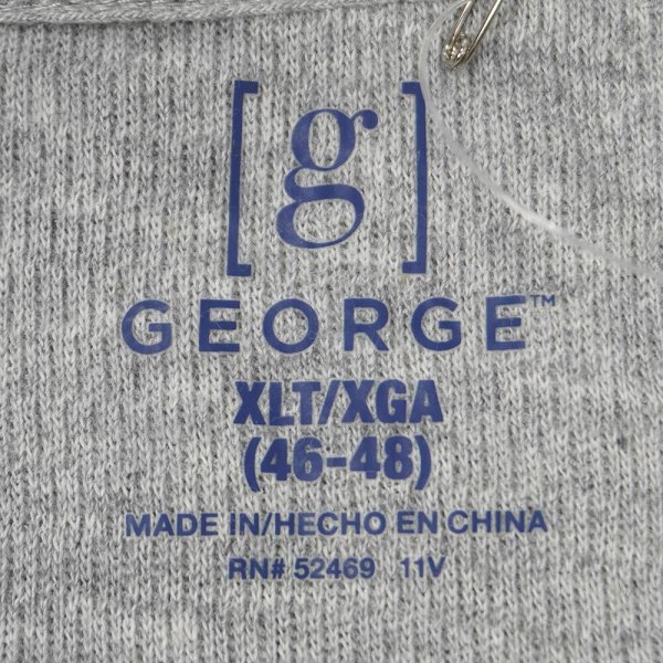 画像2: 00's GEORGE ヘンリーネック サーマルカットソー "DEADSTOCK" (2)