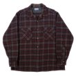 画像1: 60's Pendleton ウールシャツ "BLACK BASE / MADE IN USA" (1)