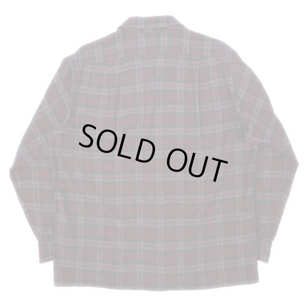 画像2: 60's Pendleton ウールシャツ "BLACK BASE / MADE IN USA" (2)