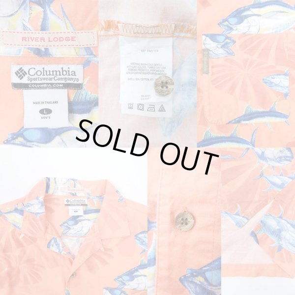 画像3: 00's Columbia S/S オープンカラーシャツ (3)