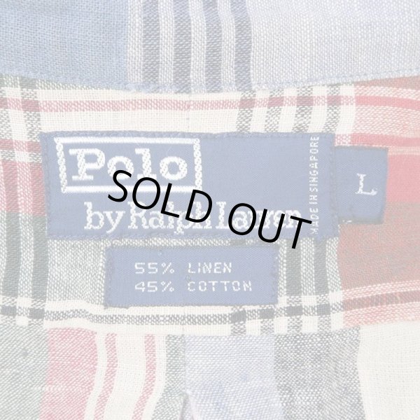 画像3: 90's Polo Ralph Lauren リネンシャツ (3)