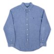 画像1: 90's Polo Ralph Lauren シャンブレー ボタンダウンシャツ (1)