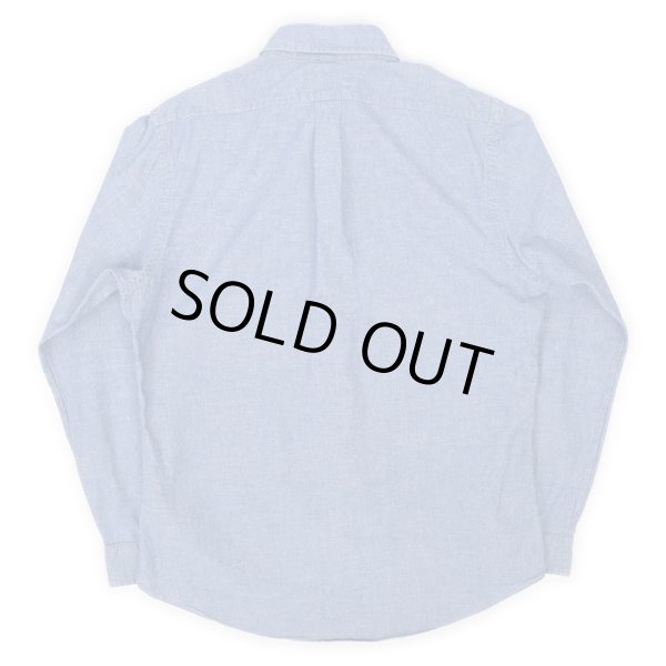 画像2: 90's Polo Ralph Lauren シャンブレー ボタンダウンシャツ (2)