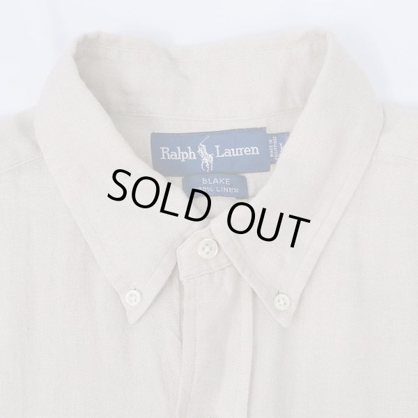 画像3: 90's Polo Ralph Lauren S/S ボタンダウンシャツ "BLAKE" (3)