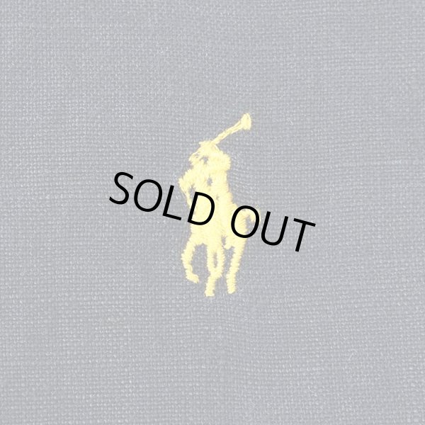 画像4: 90's Polo Ralph Lauren ボタンダウンシャツ "LINEN / CLASSIC FIT" (4)