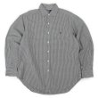画像1: 90's Polo Ralph Lauren ギンガムチェック柄 レギュラーカラーシャツ "PHILIP" (1)