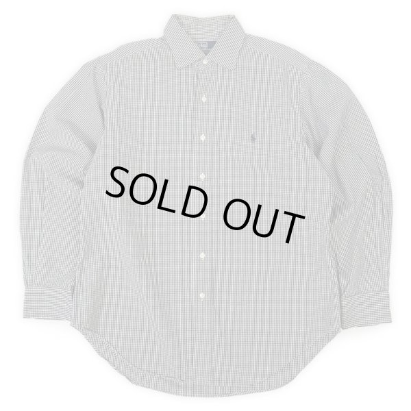 画像1: 90's Polo Ralph Lauren ギンガムチェック柄 レギュラーカラーシャツ "PHILIP" (1)