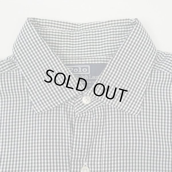 画像4: 90's Polo Ralph Lauren ギンガムチェック柄 レギュラーカラーシャツ "PHILIP" (4)