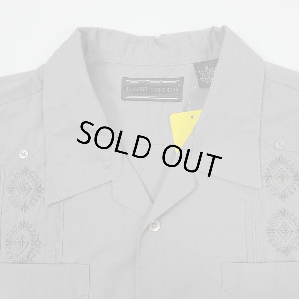 画像3: 90's DAVID TAYLOR S/S キューバシャツ (3)