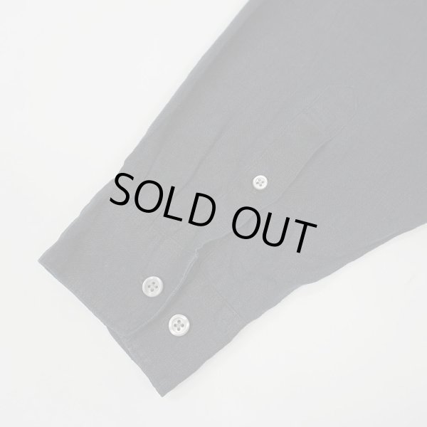 画像4: 00's OLD GAP リネン レギュラーカラーシャツ “BLACK” (4)