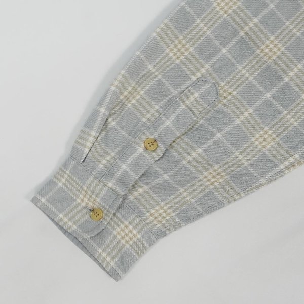 画像4: 90-00's John Blair フランネル ボックスシャツ (4)