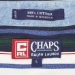 画像2: 90's CHAPS Ralph Lauren マルチストライプ柄 ボタンダウンシャツ (2)