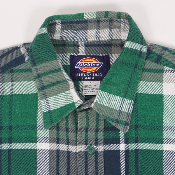画像3: 90's Dickies プリントネルシャツ (3)