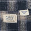 画像2: 00's Arrow フランネル ボタンダウンシャツ "Black Ombre Plaid" (2)