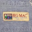 画像2: Late 90's BIG MAC S/S コットンシャンブレーシャツ (2)