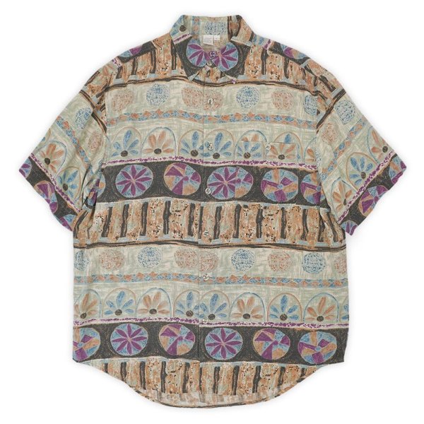 画像1: 90's THE TERRITORY AHEAD S/S シルクシャツ (1)