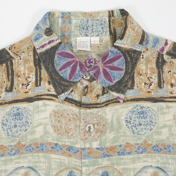 画像3: 90's THE TERRITORY AHEAD S/S シルクシャツ (3)
