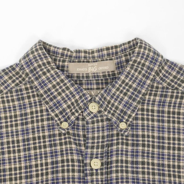画像3: 90's DOVER KHAKI'S by ARROW ボタンダウンシャツ "BIG OXFORD" (3)