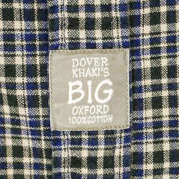 画像4: 90's DOVER KHAKI'S by ARROW ボタンダウンシャツ "BIG OXFORD" (4)
