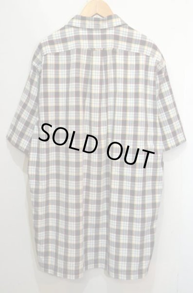 画像2: 90's POLO Ralph Lauren チェック柄 S/S オープンカラーシャツ (2)