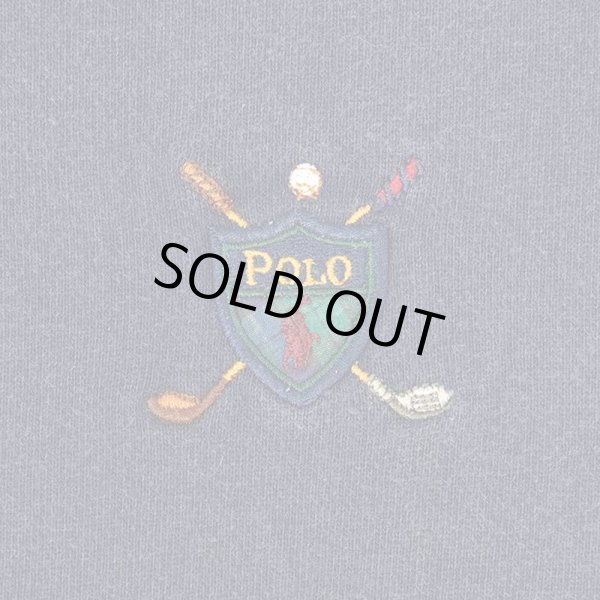 画像3: 90's Polo Ralph Lauren エンブレムロゴ刺繍 スウェット (3)