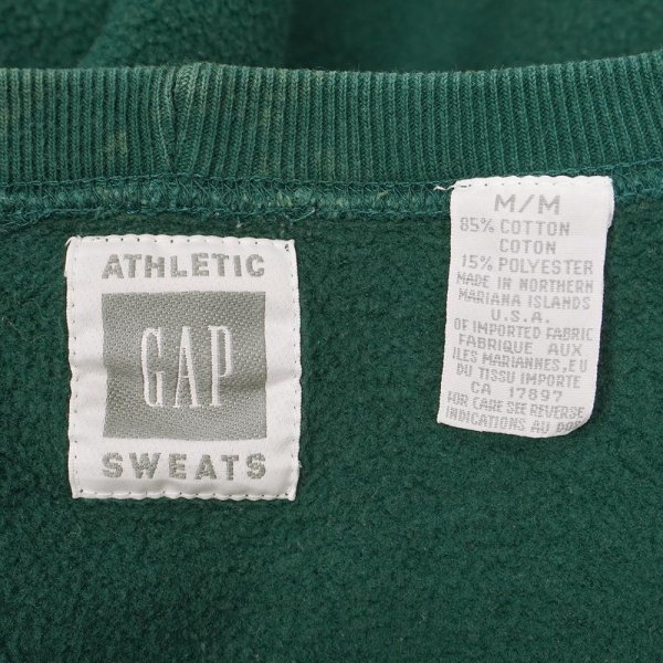 画像2: 90's OLD GAP ブランクスウェット "MADE IN USA" (2)