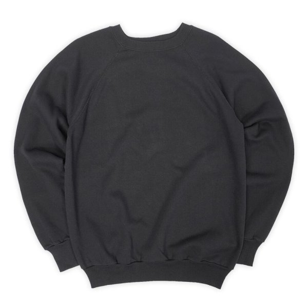画像1: 90's Pannill by Hanes ブランクスウェット "MADE IN USA / BLACK / DEADSTOCK" (1)