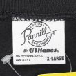 画像2: 90's Pannill by Hanes ブランクスウェット "MADE IN USA / BLACK / DEADSTOCK" (2)
