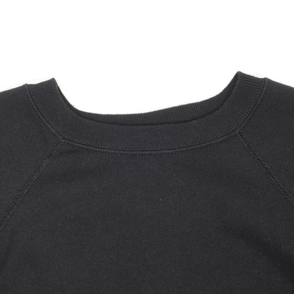 画像3: 90's Pannill by Hanes ブランクスウェット "MADE IN USA / BLACK / DEADSTOCK" (3)