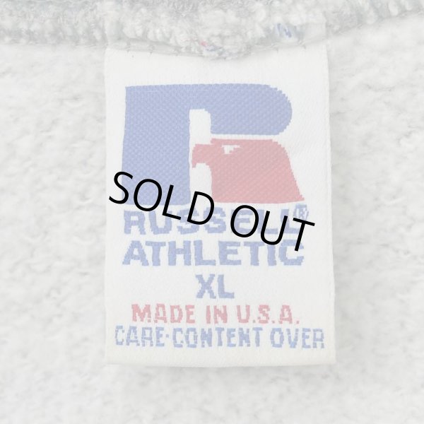 画像3: 90's RUSSELL スウェットパーカー "with STENCIL / MADE IN USA" (3)