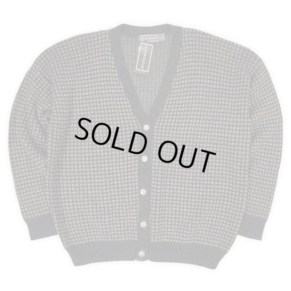 McDavid ハンドメイド デザインカーディガン XLサイズ ドイツ製 80s bk006-c2.jpg