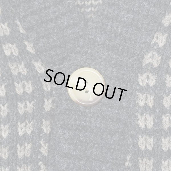 画像3: 90's DAVID TAILOR アクリルニット カーディガン "DEADSTOCK / MADE IN USA" (3)