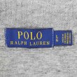 画像2: 00's Polo Ralph Lauren ハーフジップ コットンニット "GRAY" (2)