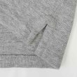 画像5: 00's Polo Ralph Lauren ハーフジップ コットンニット "GRAY" (5)