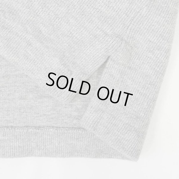 画像5: 00's Polo Ralph Lauren ハーフジップ コットンニット "GRAY" (5)