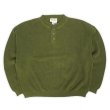 画像1: 90's Eddie Bauer ヘンリーネック コットンニット (1)