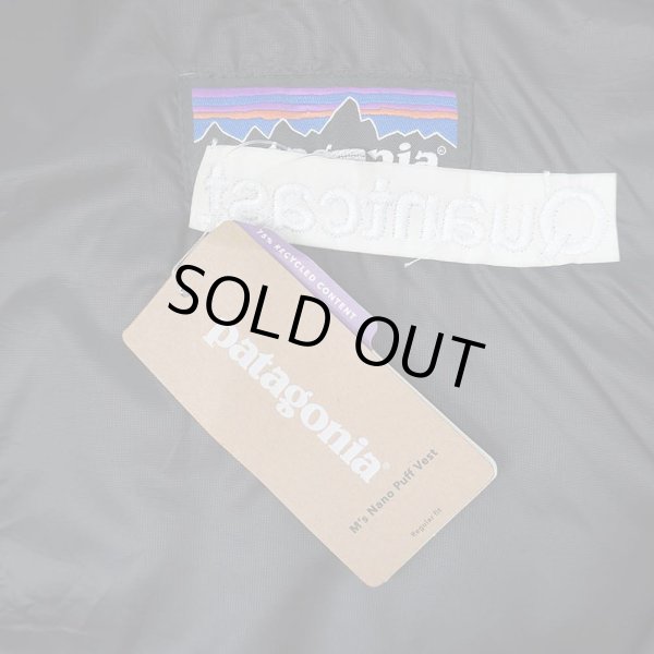 画像3: 18's Patagonia ナノパフベスト "企業ロゴ刺繍 / DEADSTOCK" (3)