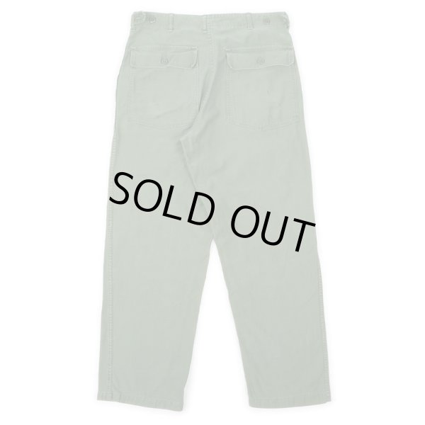 画像2: 60's US.ARMY コットンサテン ベイカーパンツ "初期型" (2)