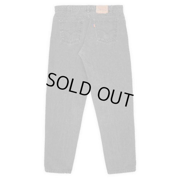 画像2: 90's Levi's 550 ブラックデニムパンツ "MADE IN USA / W38 L32" (2)