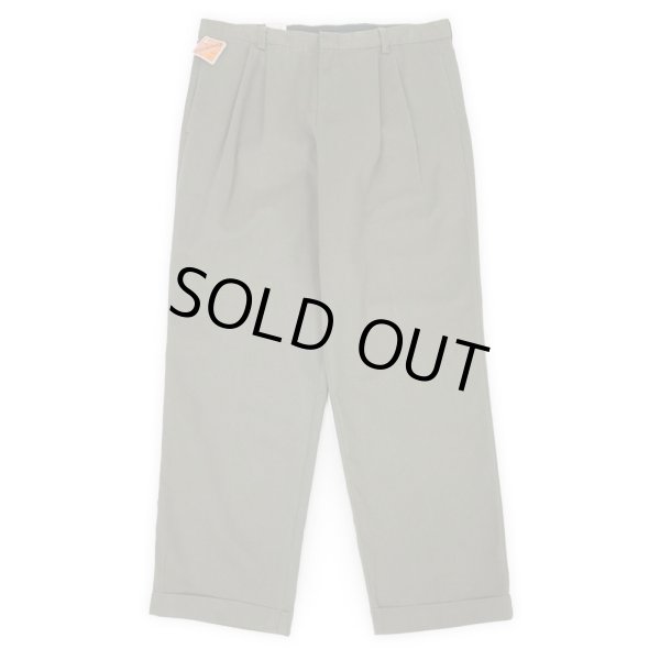 画像1: Early 00's DOCKERS 2タック チノトラウザー "DEADSTOCK / W34 L30" (1)