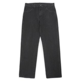 00's Levi's 505 先染めブラックデニムパンツ 