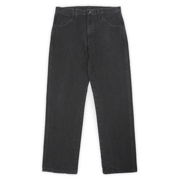 画像1: 00's RUSTLER ブラックデニムパンツ "W32 L30" (1)